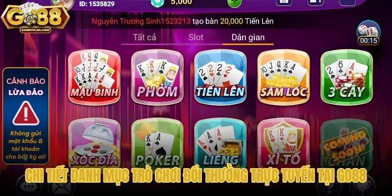 chi-tiet-danh-muc-tro-choi-doi-thuong-truc-tuyen-tai-go88